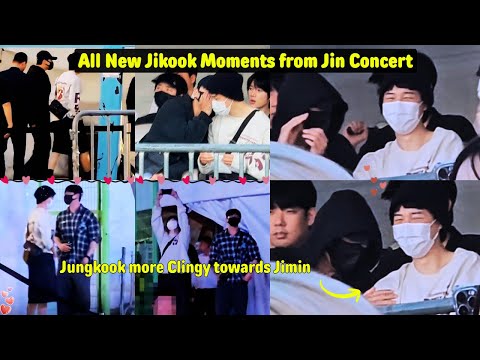 JUNGKOOK become more Clingy towards JIMIN! All New JIKOOK Moments from JIN Concert 2025