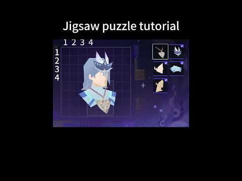 Jigsaw puzzle guide #GenshinImpact #GenshinImpactedit