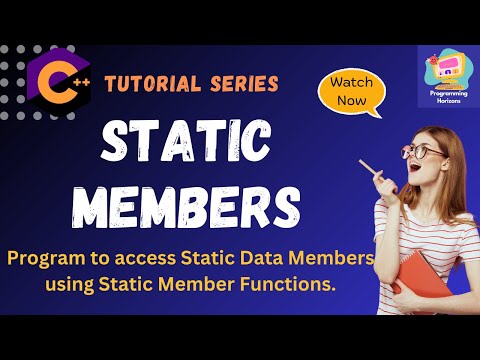 C++ Static Member Functions Explained with Example