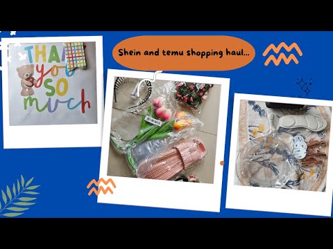 Shein Haul & Temu Haul || unboxing of home decor items || #vlog16