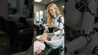 Are you willing to let a robot cut your hair? #robot
