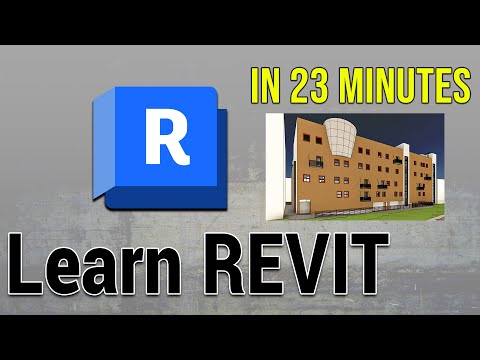 Revit 2025 - Complete Tutorial for Beginners - Learn Revit in 23 minutes
