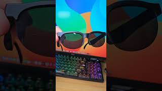 Stylish Headset Sunglasses #fashion #bluetoothheadset #TechObsessed