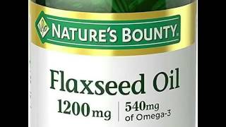 Nature's Bounty Flaxseed Oil