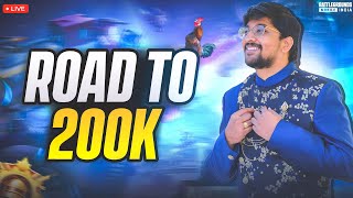 ROAD TO 200K BOYS AND GRILLSSSSSS🔥|| BGMI LIVE TELUGU || WARRIOR IS LIVE - 1922