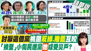 【洪淑芬報新聞】換堅小傷? 鄭運鵬38.1%纏鬥張善政40.3%｜政黨惡鬥惹厭 桃市民反綠42.1% 賭藍37.1% 精華版  @中天電視CtiTv