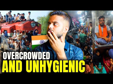 Why Indian Trains are Overcrowded and Unhygienic 🤢 | sunnsagar