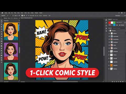 Transform Your Photos with an Amazing Comic Cartoon Effect in Photoshop