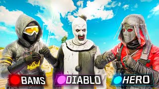 BAMS, DIABLO, and HERO take over Rebirth Island.. (omg..)