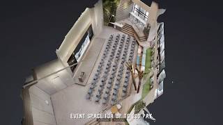 3D Virtual Tour - Event space at Distrii Singapore