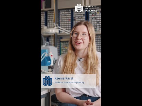 Quantum Engineering studieren an der UdS!