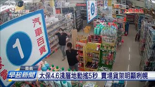 嘉義太保昨暗4.6淺層地動 佳哉無造成災情 | 公視台語台 | 20240203