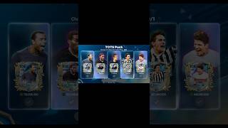 TOTS ICON PACK OPEND 106 PLAYERS @EASFCMOBILE #youtubeshorts #fifa #football