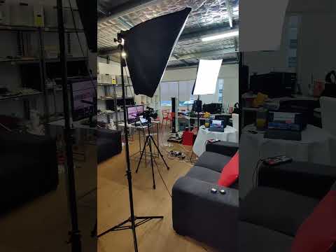 Interview setup - Blackmagic 6k with Atem Mini Pro