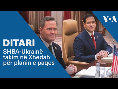 Ditari - SHBA-Ukrainë takim në Xhedah për planin e paqes