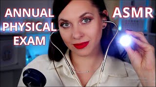 ASMR annual physical exam, Medical RP, Personal attention