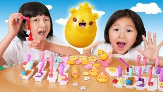 可愛いスライム♡ナムノムズで朝食作り？？パパの海外おもちゃシリーズ☆himawari-CH