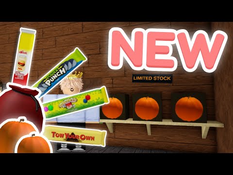 NEW Halloween ITEMS in Lumber Tycoon 2