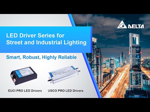 LED Driver Series for Street and Industrial Lighting