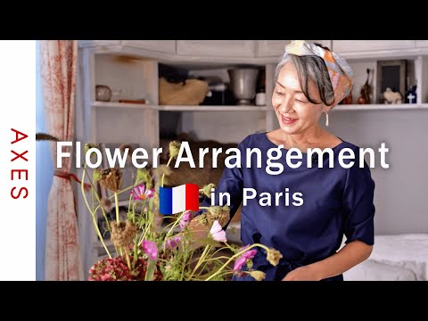 [Can be done at home] Paris-based floral designer Yumi Saito teaches flower arrangement