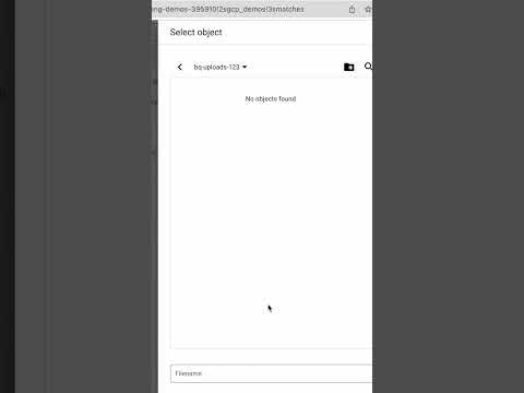 Quick Bigquery  Table upload into GCS Bucket