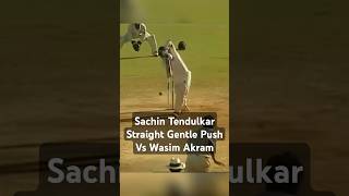 Sachin Tendulkar vs Wasim Akram in India v Pakistan at Chennai #cricket  #sachintendulkar
