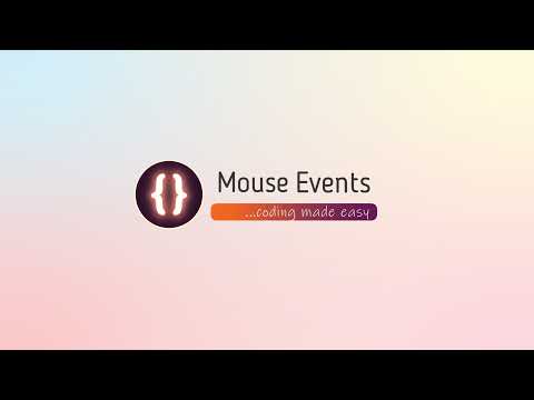 Mouse Events Live Stream