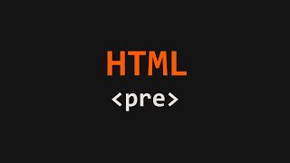 pre Tag HTML Example No. 1