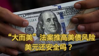 “大而美”法案推高美债风险，美元还安全吗？