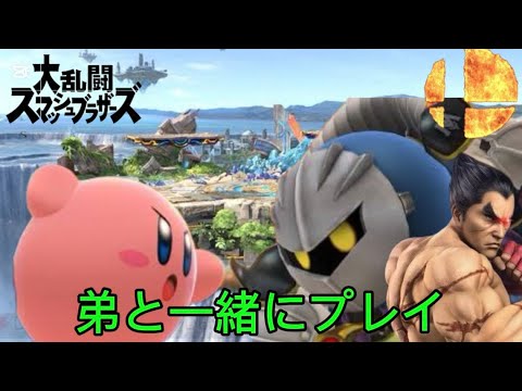 「かどつかのプレイ動画」13は大乱闘スマッシュブラザーズを弟と一緒にプレイ！最後は弟が一人でオンラインに！？