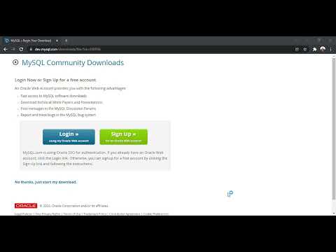 How to Download MySQL Database