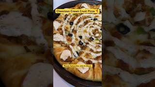 CHEEZIOUS CROWN CRUST PIZZA 🍕 #cheezious #crownpizza #food #pizza #pizzalover #pakistanfood #viral