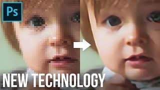 Hidden Technology to Convert Low to High Resolution in Photoshop