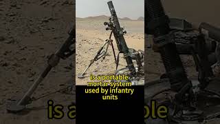 M224 Mortar Lightweight Mortar System Insane Military Weapon #shorts #military #weapon