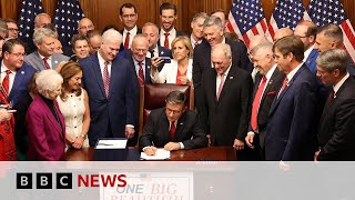 Major win for Donald Trump as US Congress passes 'big, beautiful bill' | BBC News