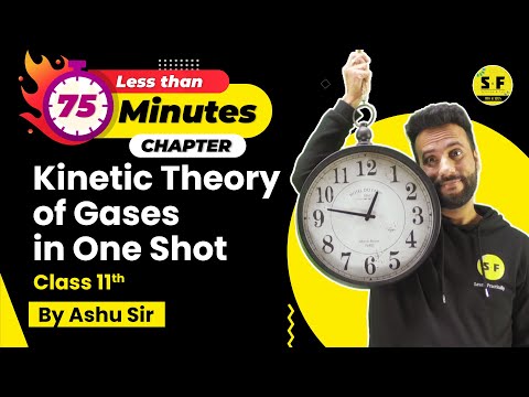 Class 11th Physics Kinetic theory of Gases in One Shot with Ashu Sir