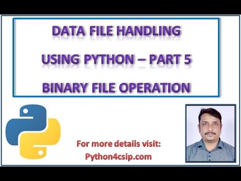 Binary File Handling in Python