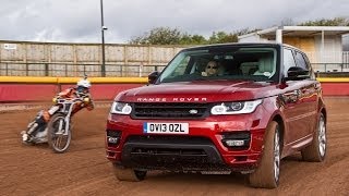Range Rover Sport vs speedway world champion
