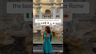 Travel Tips for Rome! 🇮🇹🛵🍕