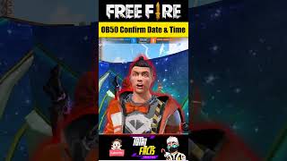 Free Fire OB50 New Update Date & Time Confirmed 🥳 OB50 Update Kab Aayega 🎉 FF New Update OB 50