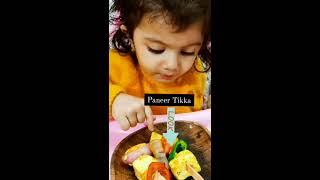 Air Fryer Paneer Tikka for babies