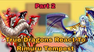 True Dragons React To Rimuru Tempest || Gacha Reaction || Part 2 