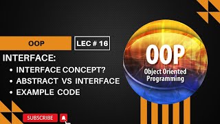 OOP || Interface Concept in OOP java | Lecture # 16