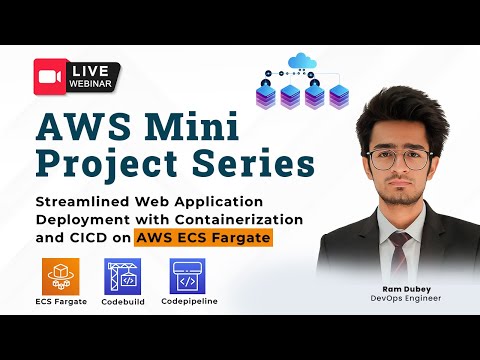 Node Application deployment with AWS ECS Fargate & AWS DevOps | Real-Time Project | HJ Infotech