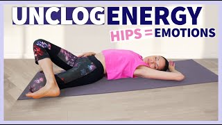 Yin Yoga for Hips & Psoas | Fascial Flow To Release Stuck Emotions #yinyoga #yoga #fibromyalgia