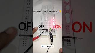 Touch On Off Switch Circuit | Touch Off Switch Using NE555 Timer IC | #shorts