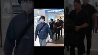 Suga, jimin and jungkook at international airport ♡   ||#bts #btsupdates