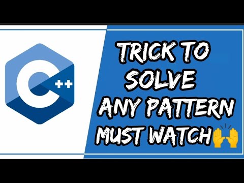 Pattern Basic in Hindi || 3 Tips To Solve Any Pattern