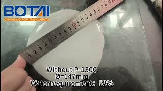 PCE Water reduction rate test BOTAI