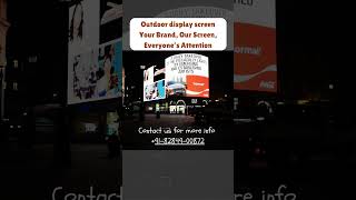 Outdoor display screen advertising #techon #outdoorled #indoorled #viral #shorts #shortsclip #hd